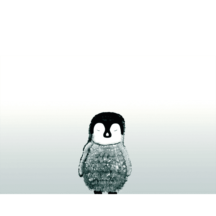 Penguin Ombre Duck Egg