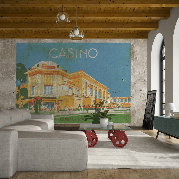 CASINO PEINTURE SUR BÉTON