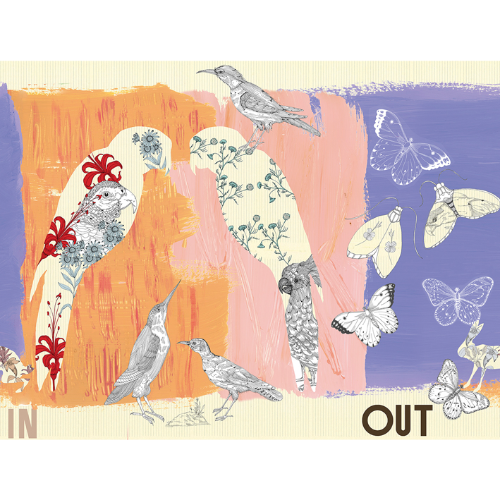 IN OUT